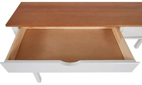 Gava fehér-barna íróasztal, hosszúság 140 cm - Støraa