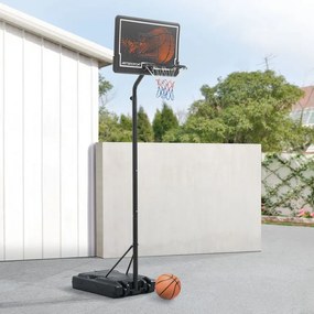 Mobil kültéri kosárlabda palánk állítható magassággal
