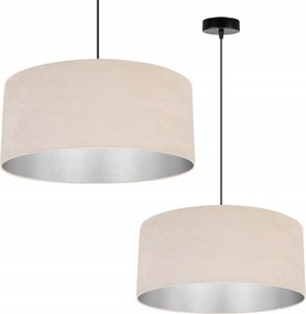 Mennyezeti Lámpa Lógó Csillár Szimpla Króm Lámpabúra Loft Glamour Krém