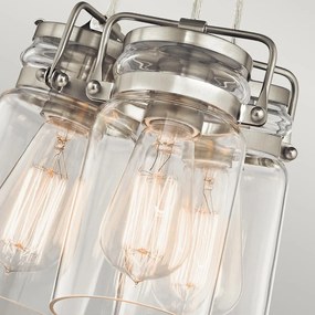 Kichler BRINLEY KL-BRINLEY3-NI Függőlámpa 3x60W/E27