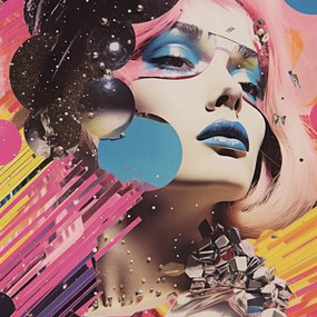 Poszter 50x50cm Neo portré