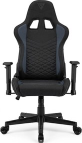 Gamer szék SENSE7 Spellcaster szövet fotel, fekete-kék.