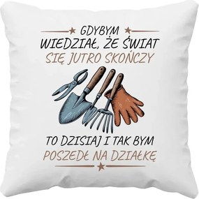 Ha tudtam volna, hogy holnap vége lesz a világnak Párna A Telkesnek