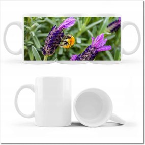 Levendula mintás bögre Levendula világ