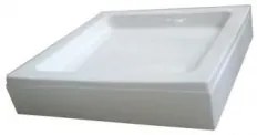 Sanotechnik BORA szögletes akril zuhanytálca 80x80 cm