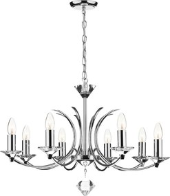 Dar Lighting MEDUSA MED0850 Csillár 8x40W/E14
