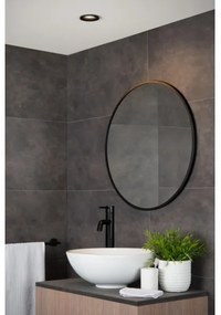 Lucide09923/01/30-Fürdőszobai beépíthető lámpa ZIVA 1xGU10/50W/230V IP44 fekete