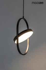 KING HOME MSE010100314 SPINNER Modern Led Függesztett Lámpa Fehér, Fekete LED IP20