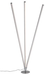 2 db modern LED króm állólámpa szett - Line-up