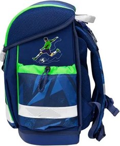 Iskolatáska, fémcsat, BELMIL Classy Final Goal, foci (BL40313AG81F)