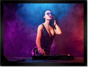 Poszterek keretben 40x30 Techno Trans Party Djka