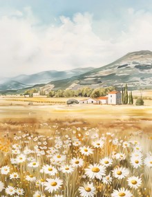 Poszter 50x65cm Csendes Erdély Nap