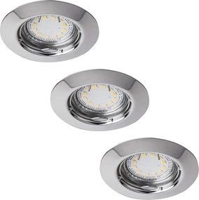 Rabalux 1047 - 3 darabos LED-es beépíthető mennyezeti lámpa LITE 3xGU10-LED/3W/230V
