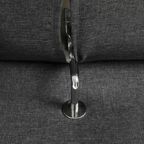 Sarok ülőgarnitúra, szürke, SEGORIA LUX