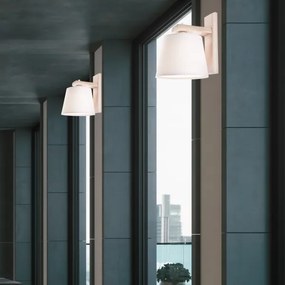 Fali lámpa 1xE27/60W/230V tölgy mintával