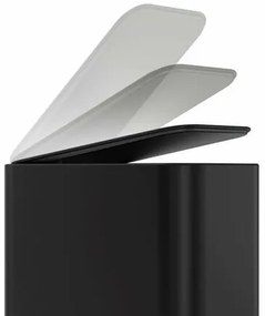 Simplehuman keskeny pedálos szemetes 5 L, fekete