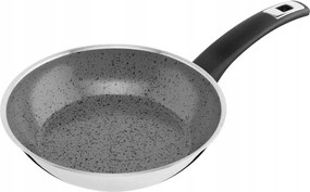 Kolimax Cerammax Pro Comfort serpenyő 22 cm fogantyúval, alacsony, szürke Gránit