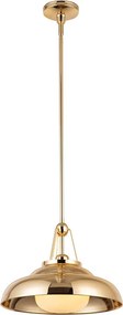 Quintiesse vintage függeszték palmetto sárgaréz elsqn-palmetto-p-mpb