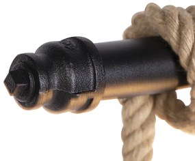 Ipari lógólámpa fekete 6 lámpás - Plural