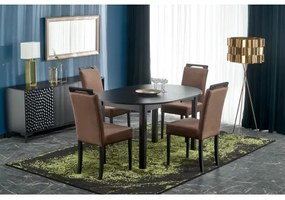 Étkezőasztal CALMIO fekete