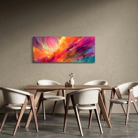 Kép - Dinamikus absztrakció (120x50 cm)