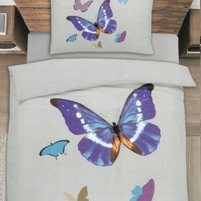 Agynemű VARIA BUTTERFLY GREY  140X200 cm