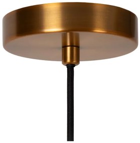 Lucide 03447/52/30 - Csillár zsinóron CORINA 1xE27/40W/230V átm. 50 cm fekete