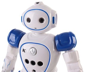 Cady robot intelligens, érzékelős, interaktív játék kék