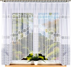 Jacquard függöny Adrianna méret 300x160cm (kész) íves, vastag jacquard