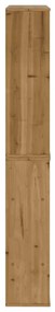 4 db tömörfa fenyőfa oldalsó szekrény ODDA 40x24x79 cm