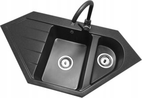 Gránit Sarok Mosogató Csaptelep +csaptelep