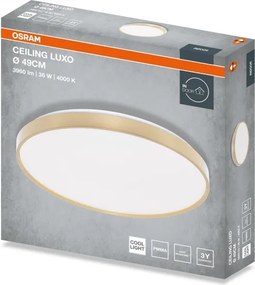 Osram - LED mennyezeti lámpatest CEILING LUXO LED/36W/230V Ø 49 cm arany