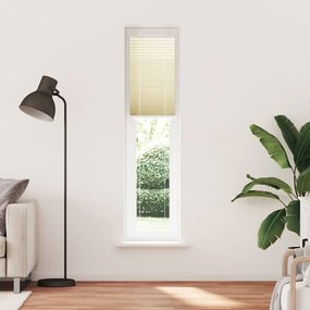 pliszírozott redőny krém 45x200 cm szövetszélesség 44,4 cm