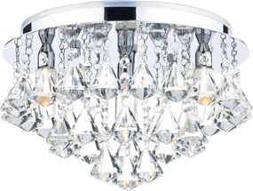 Dar Lighting FRINGE FRI0450 Süllyesztett mennyezeti lámpa 4x25W/G9 IP44
