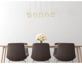 Globo 49350-92H - LED Csillár zsinóron AMUR LED/92W/230V 4000K