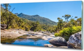 Fotó üvegkép Ugrálóvár a Tátrában 125x50