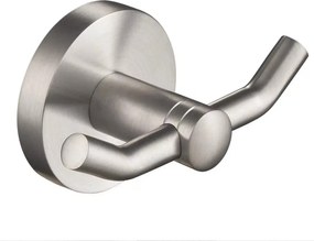 AREZZO design RONO dupla fogas, szálcsiszolt nikkel