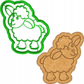 Húsvéti Forma Mézeskalács lyukasztó Húsvéti Bárány 8cm