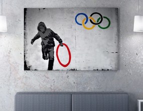 WY118 Banksy vászonkép, 70 x 100 cm