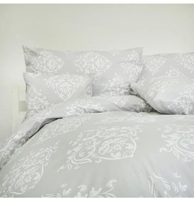 EMI Atén szürke flanel ágyneműhuzat, Párna 45x45