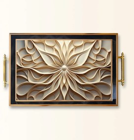 Üveg tálca, 38×24 cm – TPA9800