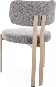 Misaki étkezőszék szürke/kasmír