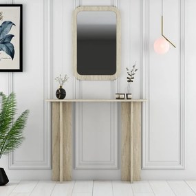 Modena Mirror - Travertine