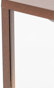 Ipari kültéri állólámpa rozsdabarna 40 cm IP44 - Charlois