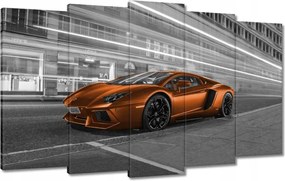 Vászonkép 100x60 Narancssárga autó