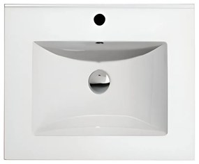 Lava beépíthető mosdó 55 x 46 cm