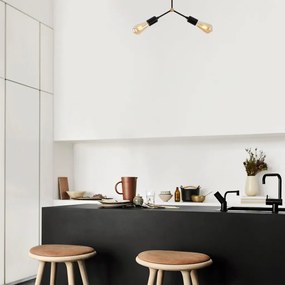 Sparrow mennyezeti lámpa, fekete