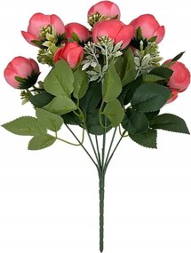 Telihold csokor 35 cm finom piros