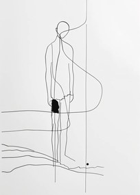 Poszter 25x35cm Magányos vándorlás