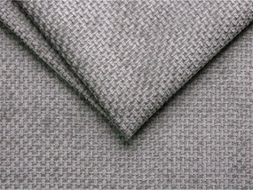 Szürke kárpitozott franciaágy ágytámla nélkül 180x200 cm Whale – Micadoni